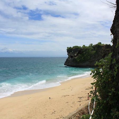 Jimbaran Balangan Beach Front Villa Nakar Pecatu Eksteriør billede