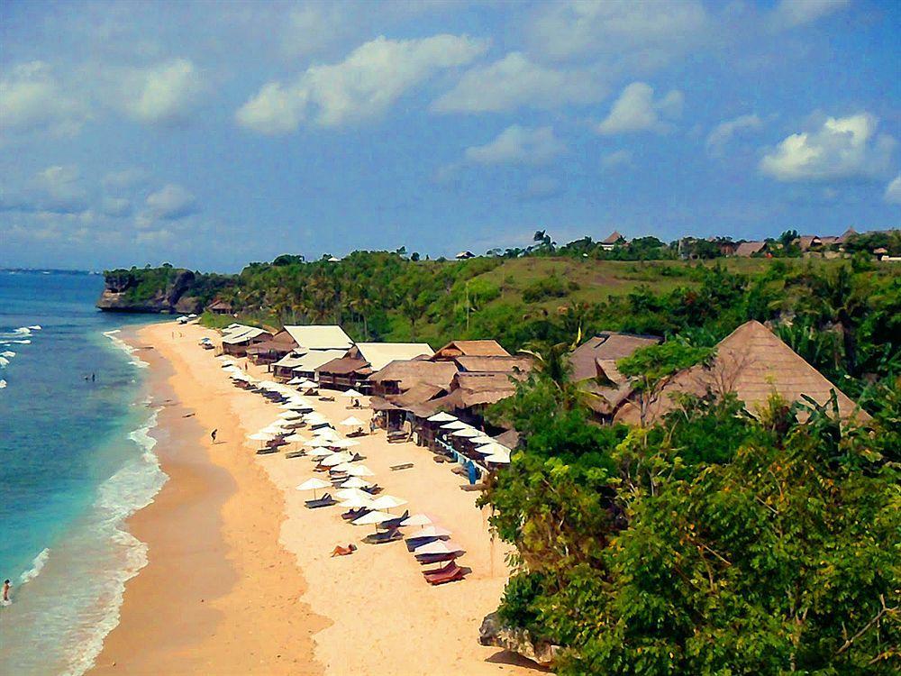 Jimbaran Balangan Beach Front Villa Nakar Pecatu Eksteriør billede