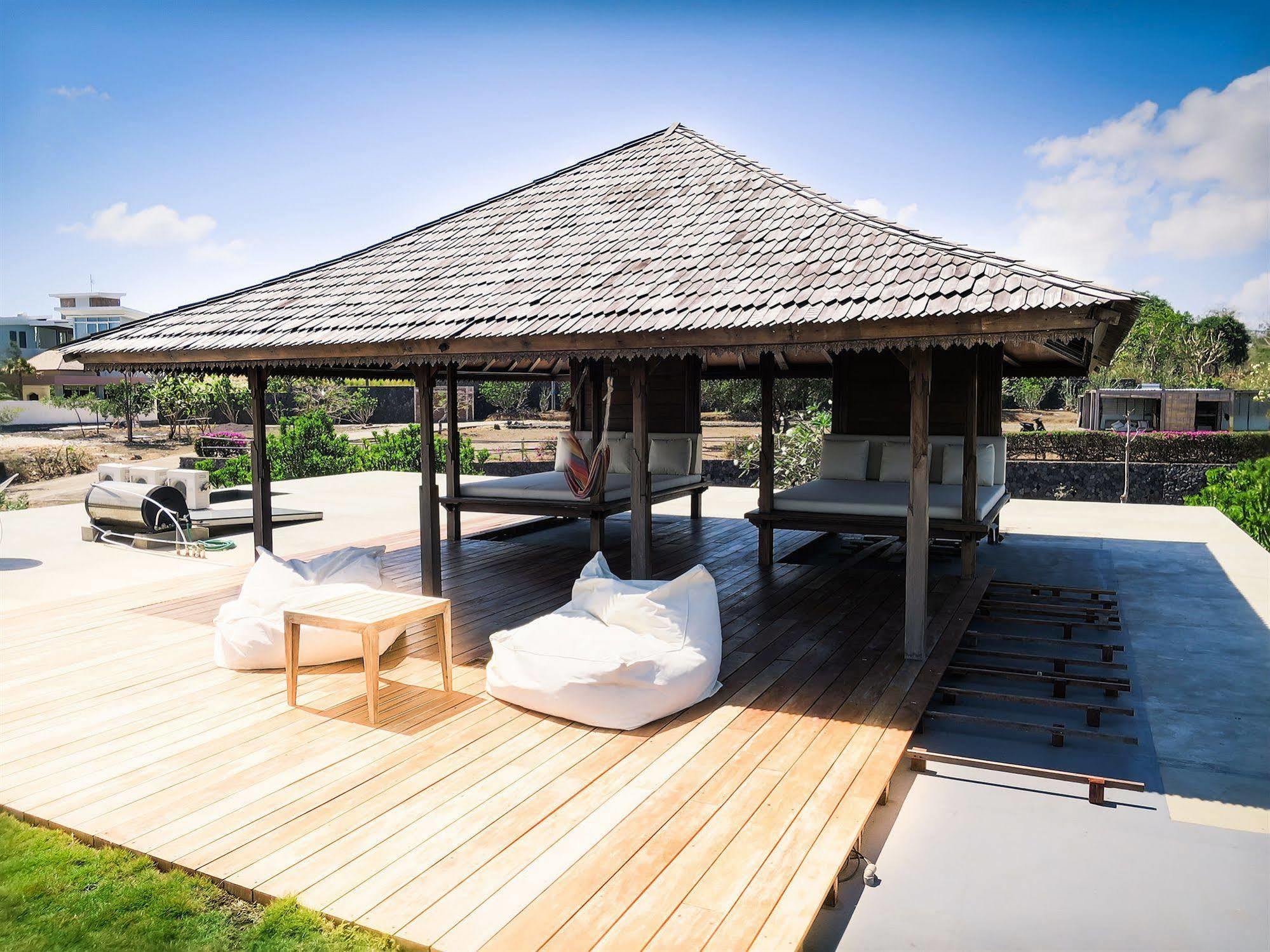 Jimbaran Balangan Beach Front Villa Nakar Pecatu Eksteriør billede