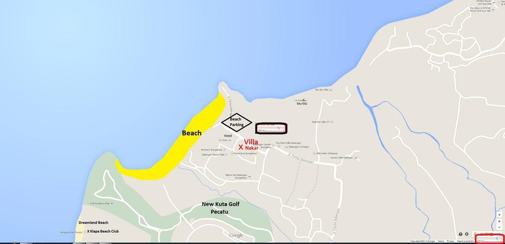 Jimbaran Balangan Beach Front Villa Nakar Pecatu Værelse billede